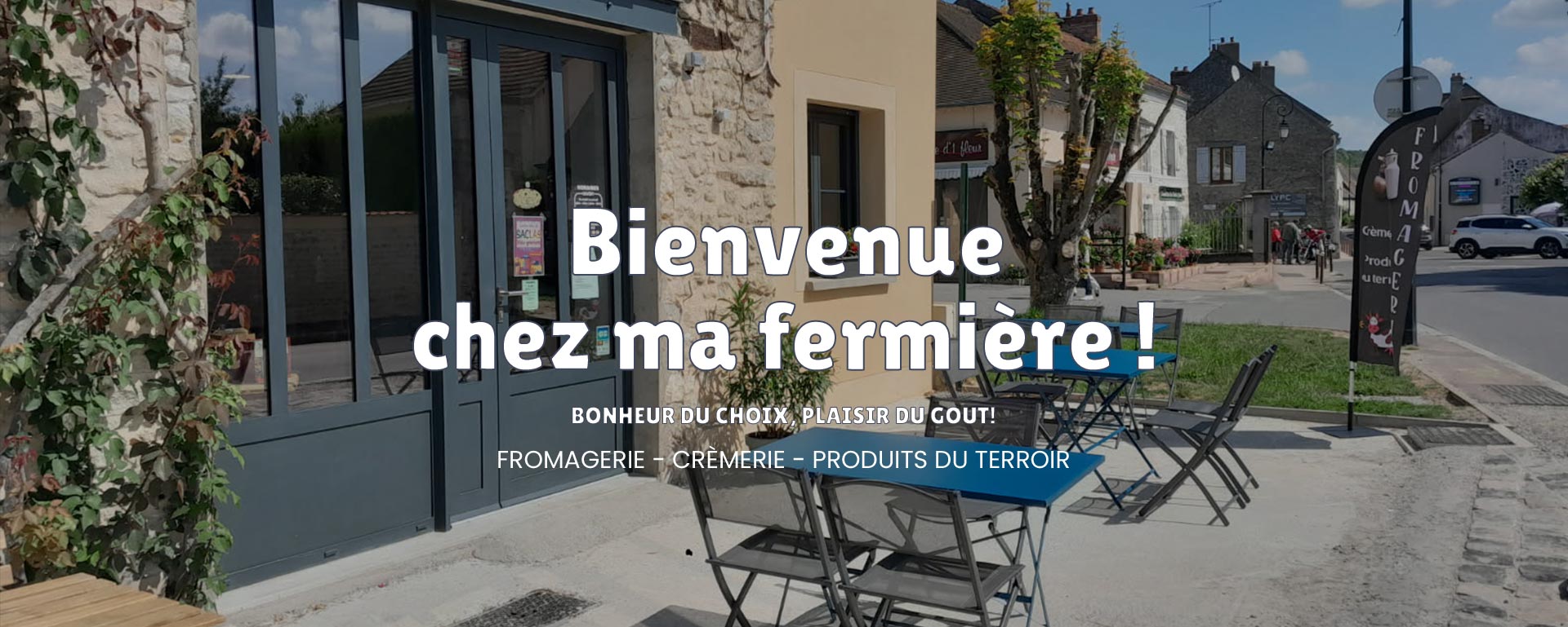 Fromagerie et produits du terroir près d'Étampes