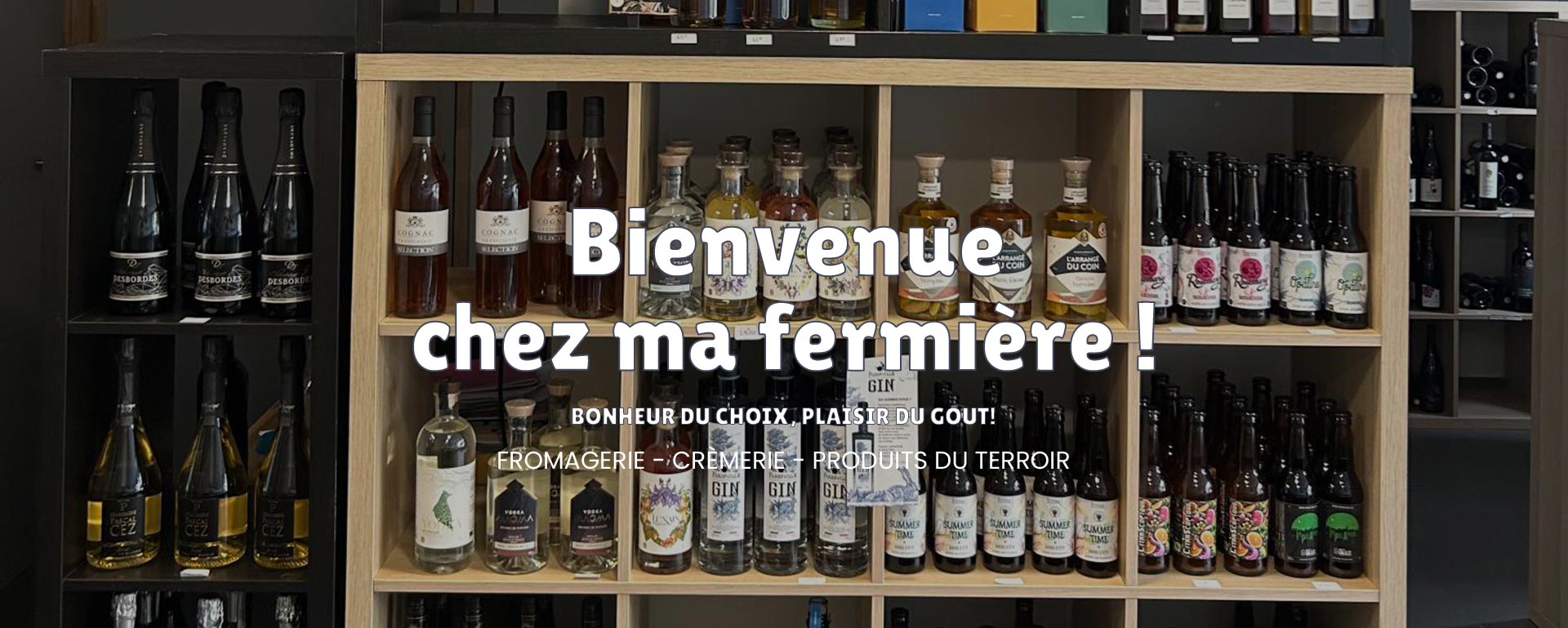 Fromagerie et produits du terroir près d'Étampes